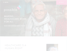 Tablet Screenshot of possiblehealth.org